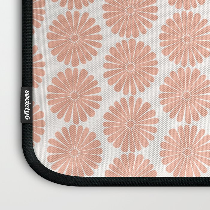 Floral Daisy Pattern XXXVIII Laptop Sleeve Gallery Image 3
