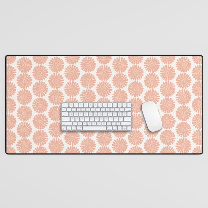 Floral Daisy Pattern XXXVIII Desk Mat Gallery Image 1