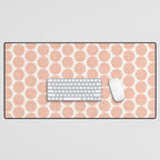 Floral Daisy Pattern XXXVIII Desk Mat Gallery Image 1