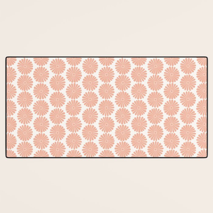 Floral Daisy Pattern XXXVIII Desk Mat Gallery Image 3