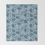 Arabella - Washed Indigo Throw Blanket Gallery Image 2