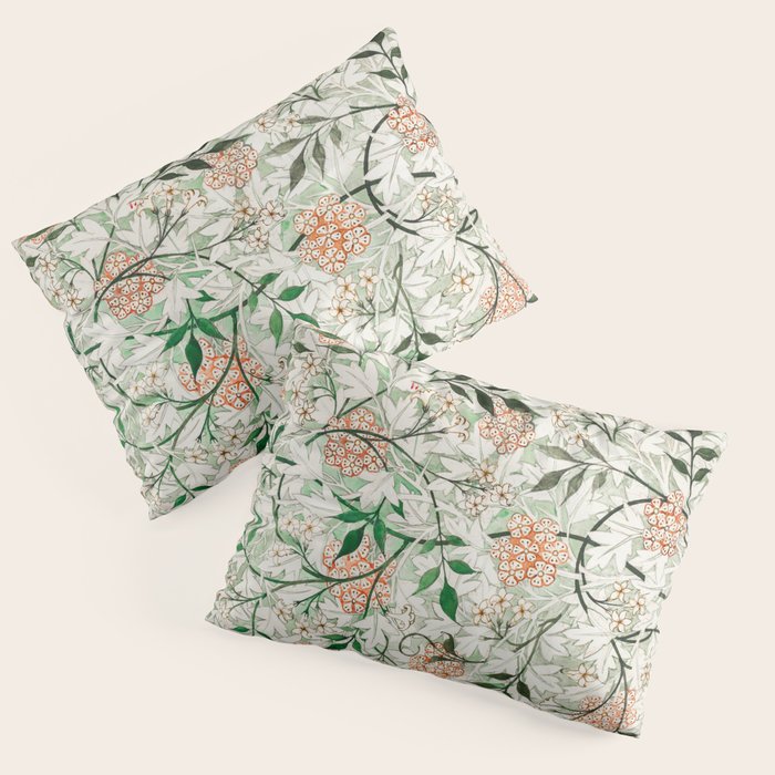 Jasmine by William Morris Pillow Sham Gallery Image 3