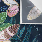 Cicada Moon Wall Tapestry Gallery Image 3