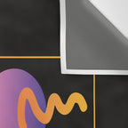 Memphis Pattern 24 - 80s / 90s Retro Wall Tapestry Gallery Image 3