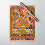 Outside Is Medicine Wrapping Paper Gallery Image 1