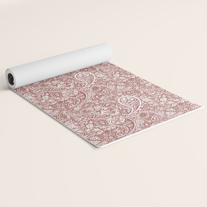 Underwater Paisley Elegance Yoga Mat Gallery Image 2