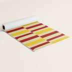 Marigold and Maple - Abstract Geometric Pattern Yoga Mat Gallery Image 2