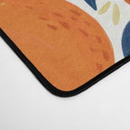 Citrus Fruits - Blue and Orange Desk Mat Gallery Image 4