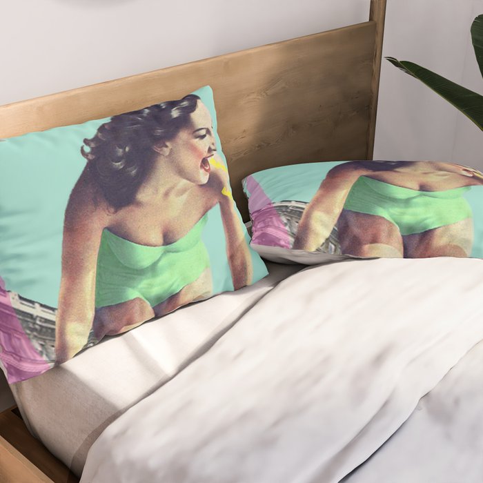 Rush Hour Madness Pillow Sham Gallery Image 2