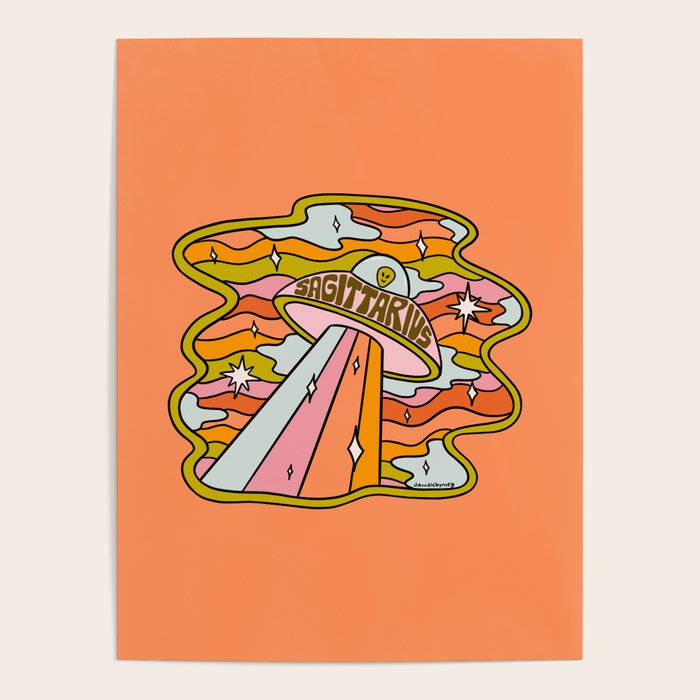 Sagittarius UFO Poster Gallery Image 4