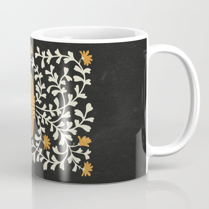 Golden Vase | Summer Bloom: Matisse Night Edition Coffee Mug Gallery Image 1