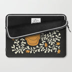 Golden Vase | Summer Bloom: Matisse Night Edition Laptop Sleeve Gallery Image 2
