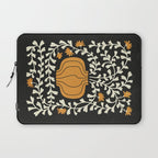 Golden Vase | Summer Bloom: Matisse Night Edition Laptop Sleeve Gallery Image 1