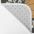 Golden Vase | Summer Bloom: Matisse Night Edition Bath Mat Gallery Image 2