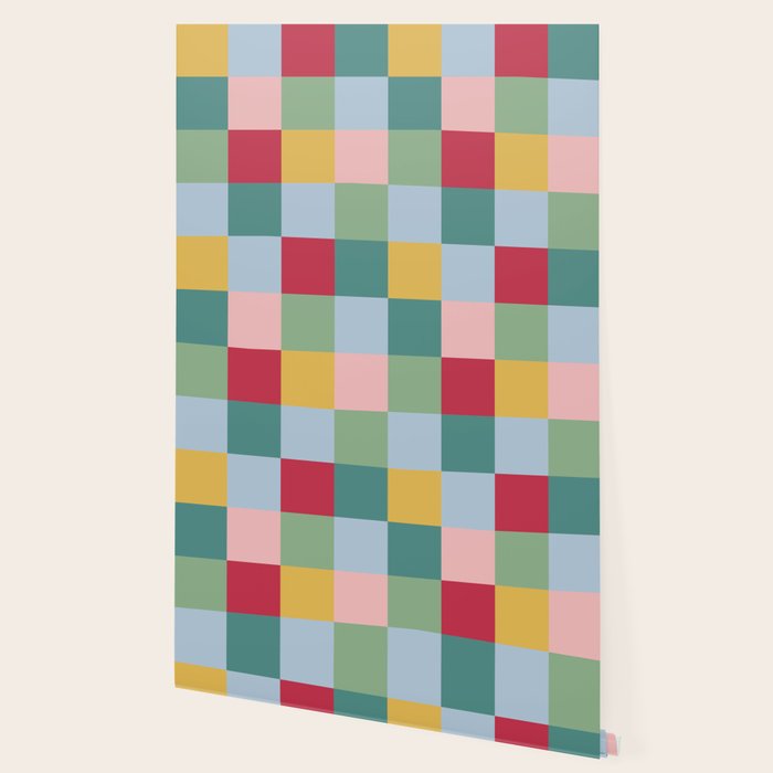Bold Colorful Checks Pattern - Large XXII Wallpaper Gallery Image 2