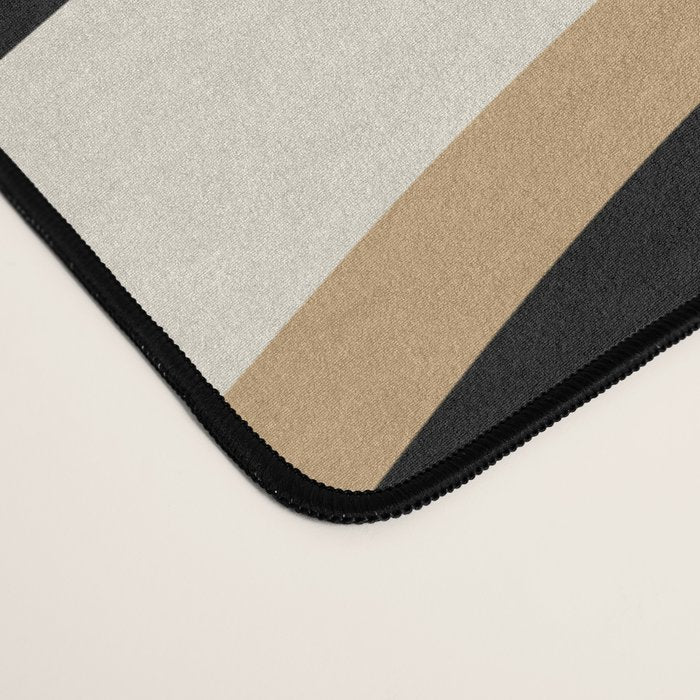 Wavy Stripes VII - Neutral Vintage Desk Mat Gallery Image 4