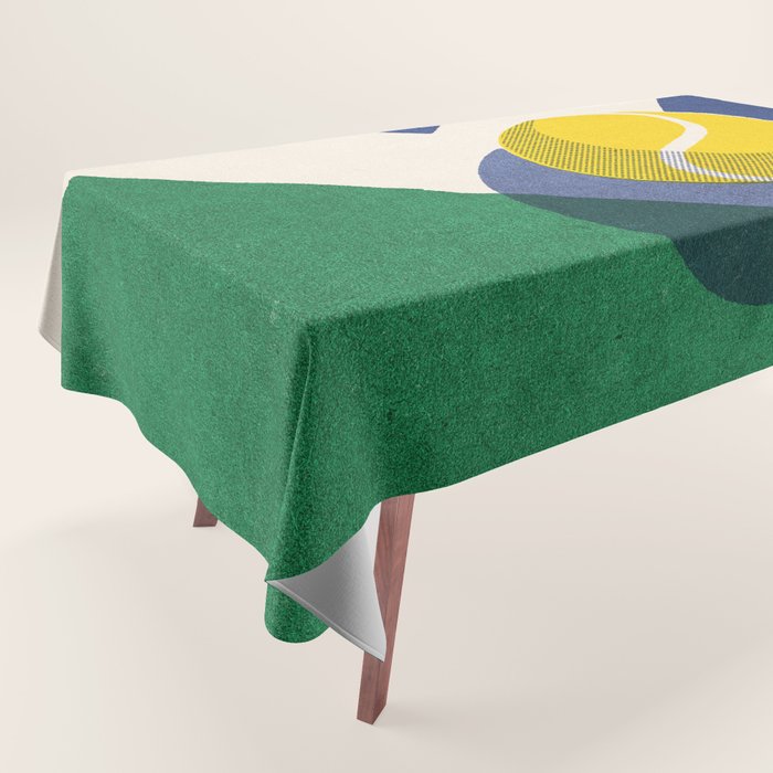 BALLS / Tennis - hard court II Tablecloth Gallery Image 1