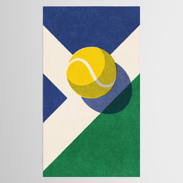 BALLS / Tennis - hard court II Tablecloth Gallery Image 2