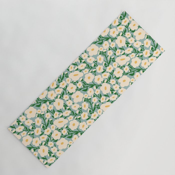 Flower Market Helsinki - Matisse Inspired Yoga Mat Gallery Image 1