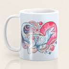 Star Rex | Cosmic Dinosaur Watercolor Coffee Mug Gallery Image 3