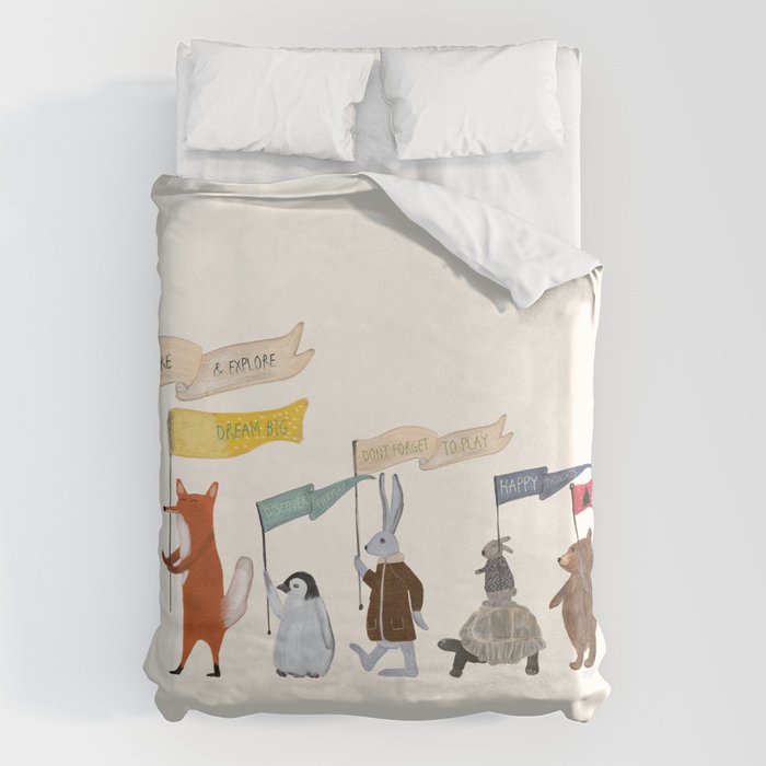 adventure and explore Duvet Cover Gallery Image 1