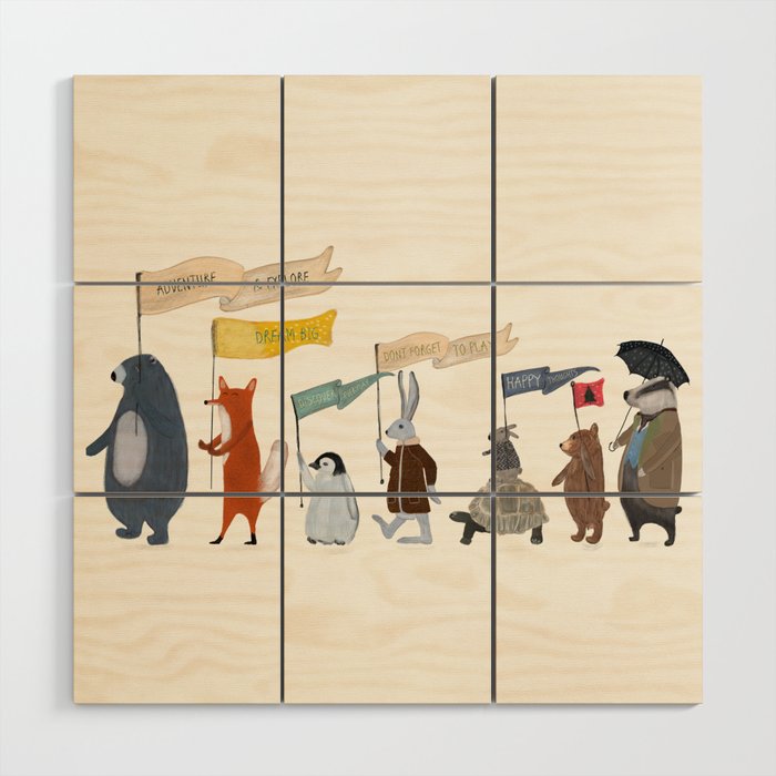 adventure and explore Wood Wall Art Gallery Image 1