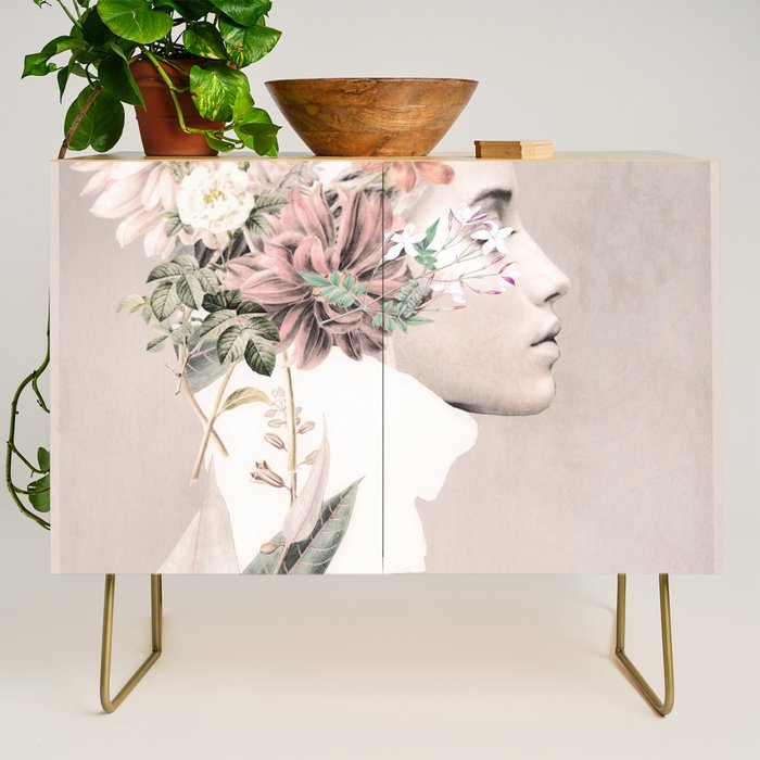 Floral Portrait 33 Credenza Gallery Image 1