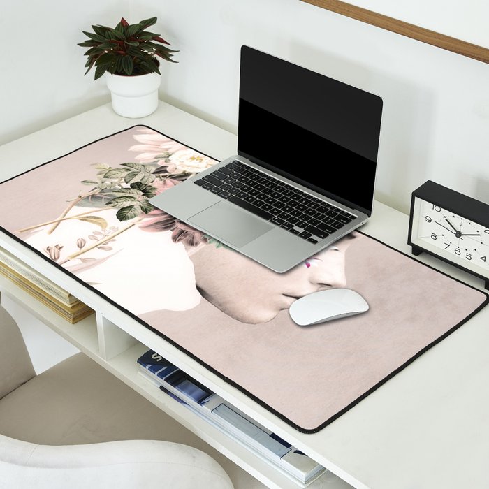 Floral Portrait 33 Desk Mat Gallery Image 2