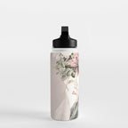 Floral Portrait 33 Water Bottle Gallery Image 3