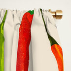 Hot Stuff Peppers Window Curtain Gallery Image 2
