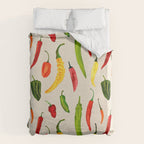 Hot Stuff Peppers Duvet Cover Gallery Image 6