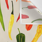 Hot Stuff Peppers Wall Tapestry Gallery Image 3