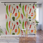 Hot Stuff Peppers Wall Mural Gallery Image 1
