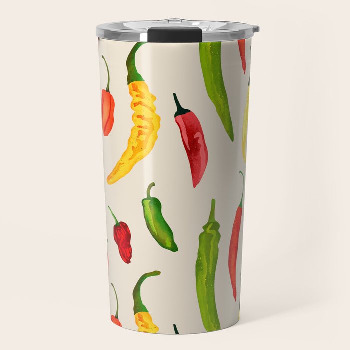 Hot Stuff Peppers Travel Mug Gallery Image 1