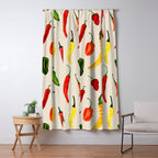 Hot Stuff Peppers Window Curtain Gallery Image 5