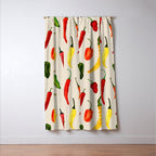 Hot Stuff Peppers Window Curtain Gallery Image 3