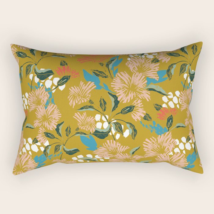 Flowering sweet bloom 02 Rectangular Pillow Gallery Image 2