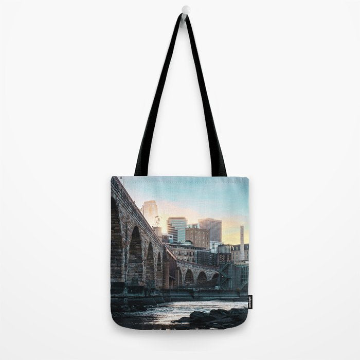 Minneapolis Sunset Tote Bag Gallery Image 2