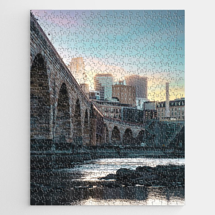 Minneapolis Sunset Jigsaw Puzzle Gallery Image 1