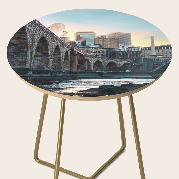 Minneapolis Sunset Side Table Gallery Image 2