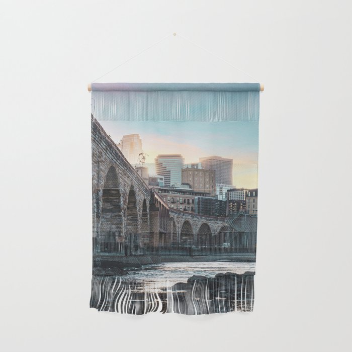 Minneapolis Sunset Wall Hanging Gallery Image 1