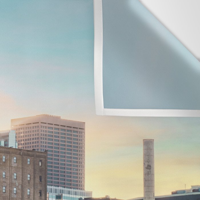 Minneapolis Sunset Wall Tapestry Gallery Image 3
