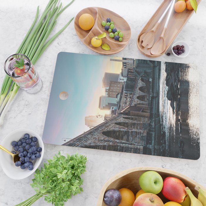 Minneapolis Sunset Cutting Board Gallery Image 2