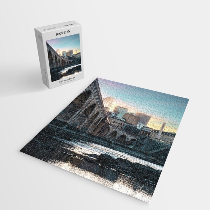 Minneapolis Sunset Jigsaw Puzzle Gallery Image 2