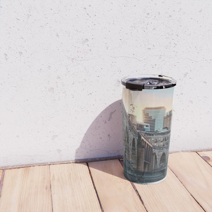 Minneapolis Sunset Travel Mug Gallery Image 4