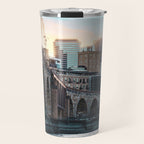 Minneapolis Sunset Travel Mug Gallery Image 1