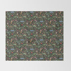 Dinosaur Jungle Throw Blanket Gallery Image 2