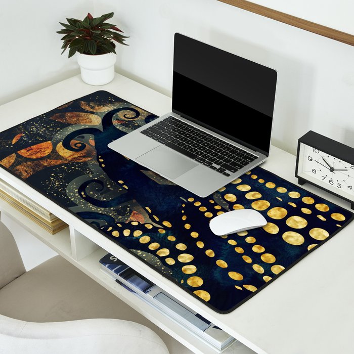 Metallic Ocean Desk Mat Gallery Image 2