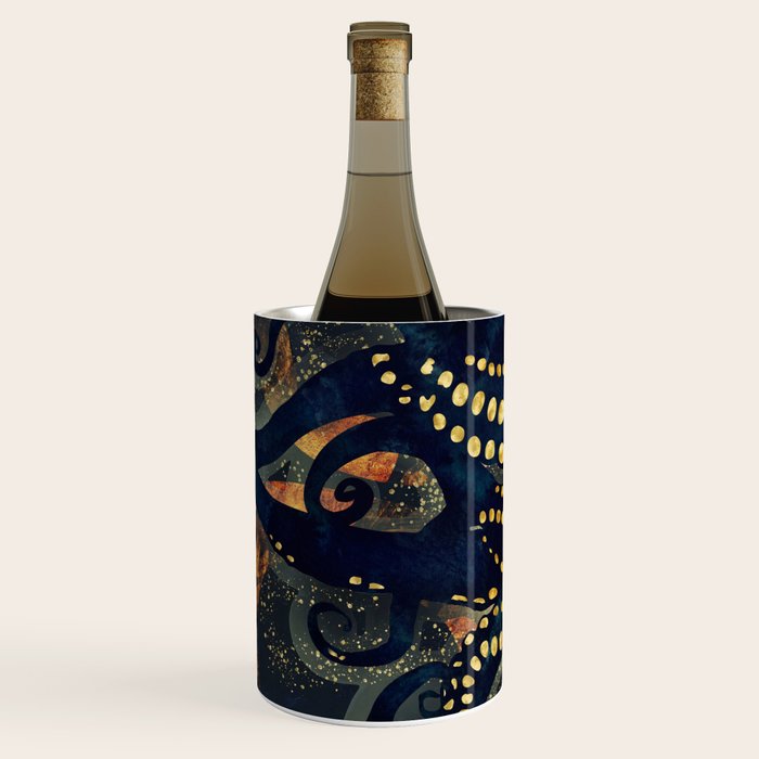 Metallic Ocean Wine Chiller Gallery Image 1