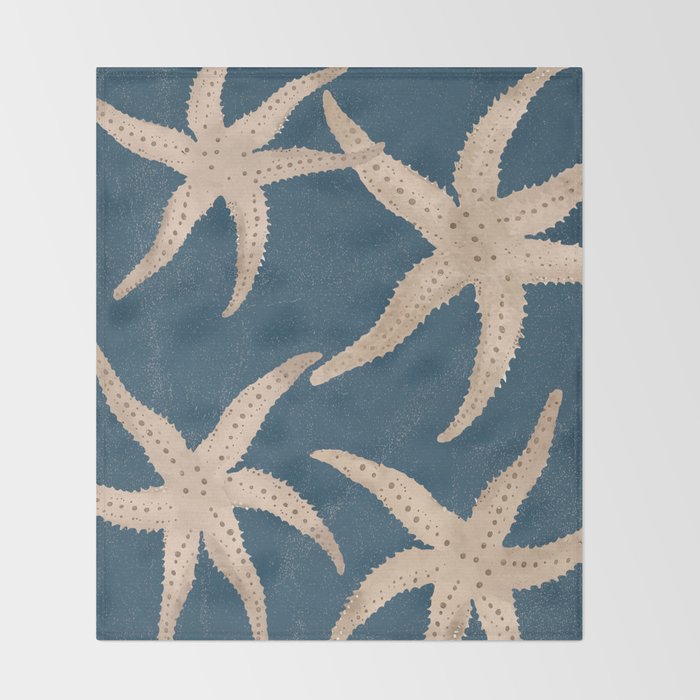 Starfish Harmony 4 Throw Blanket Gallery Image 2
